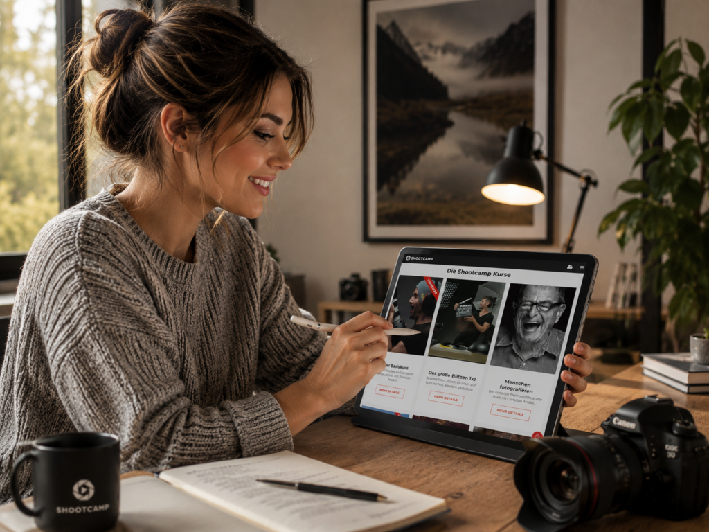 Shootcamp Kurse Übersicht – alle Fotografie-Onlinekurse