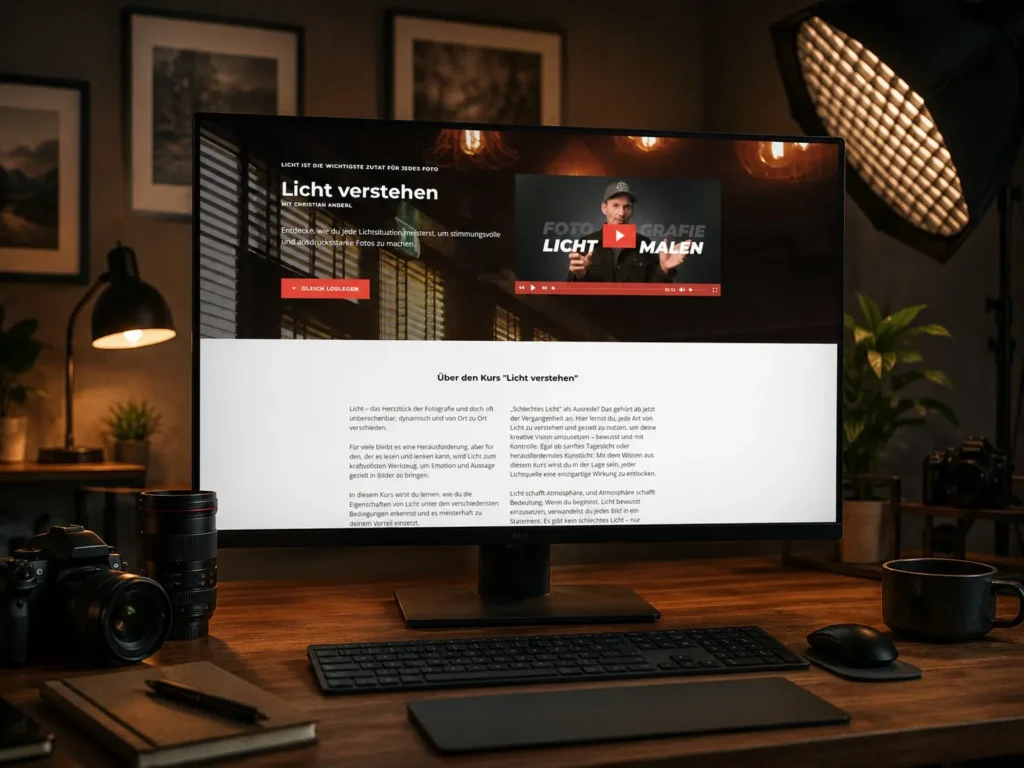 Shootcamp Licht verstehen – Lektion und Community